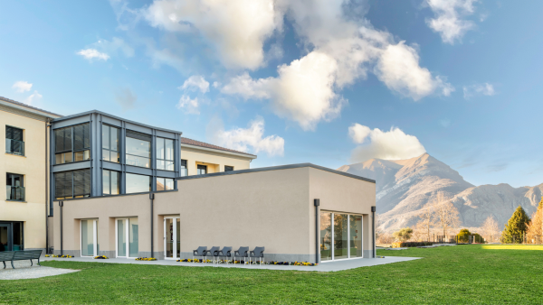 Progettazione arredi RSA Bellagio