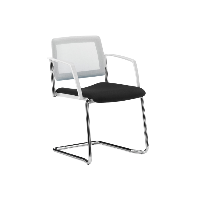 Teo Poltroncina con telaio a slitta